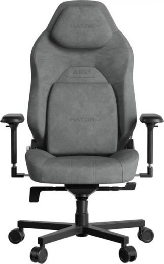 Крісло для геймерів Hator Arc 3 S Velour (HTC3446S) Grey  - фото - інтернет-магазин електроніки та побутової техніки TTT
