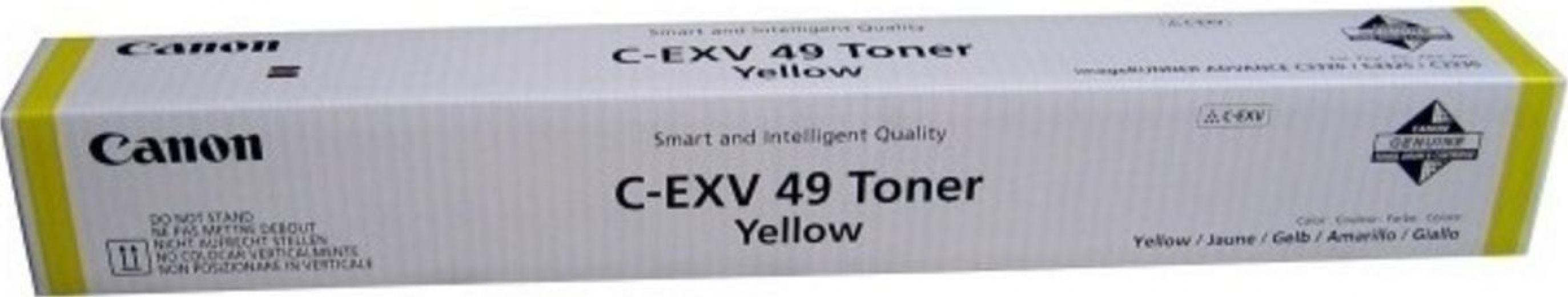 Тонер Canon C-EXV49 C3325i (8527B002) Yellow - фото - интернет-магазин электроники и бытовой техники TTT
