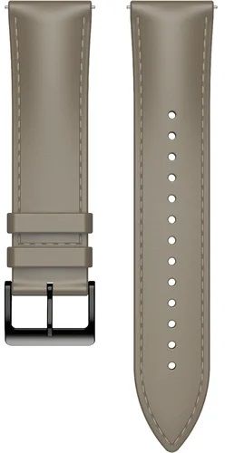 Ремешок Mobvoi 24mm Leather Watch Band Smart для TicWatch Pro 5 Sandstone Gray - фото - интернет-магазин электроники и бытовой техники TTT
