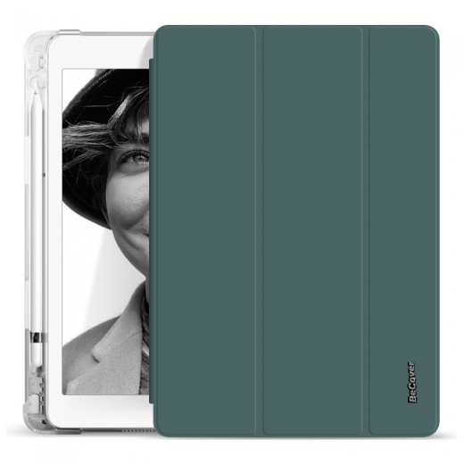 Обложка BeCover Soft TPU с креплением Apple Pencil для Apple iPad mini 6 2021 (706754) Dark Green - фото Обложка BeCover Soft TPU с креплением Apple Pencil для Apple iPad mini 6 2021 (706754) Dark Green - фото - интернет-магазин электроники и бытовой техники TTT