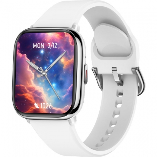 Смарт-годинник Gelius Amazwatch GTi GP-SW014 Crystal White - фото - інтернет-магазин електроніки та побутової техніки TTT