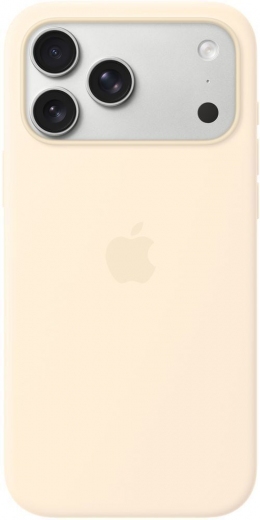 Панель Apple Silicone Case with MagSafe and Camera Control для Apple iPhone 17 Pro Max (MHW54ZM/A) Vanilla - фото - интернет-магазин электроники и бытовой техники TTT