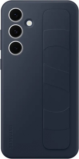 Накладка Samsung Standing Grip Case для Samsung Galaxy S24 FE (EF-GS721CNEGWW) Blue Black - фото - інтернет-магазин електроніки та побутової техніки TTT