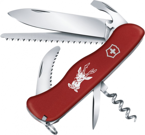 Швейцарский нож Victorinox Hunter Red Deer (0.8573) - фото - интернет-магазин электроники и бытовой техники TTT