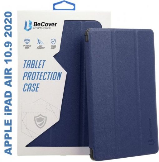 Чохол-книжка BeCover Smart Case для Apple iPad Air 10.9 2020 (705488) Deep Blue  - фото - інтернет-магазин електроніки та побутової техніки TTT