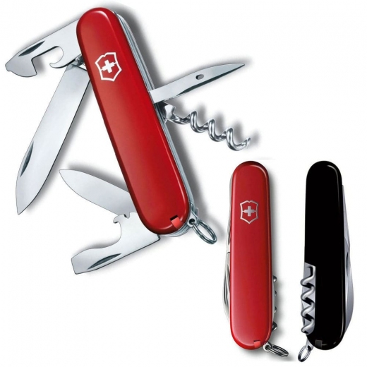 Складной нож Victorinox SPARTAN UKRAINE красно-черный 1.3603.1.3 - фото - интернет-магазин электроники и бытовой техники TTT