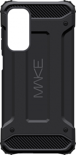 Накладка Make Panzer для Samsung A14 (MCN-SA14BK) Black - фото - інтернет-магазин електроніки та побутової техніки TTT