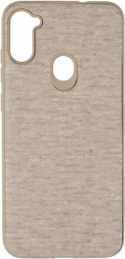 Накладка Gelius Canvas Case для Samsung Galaxy A11 (A115) (2099900813733) Beige - фото Накладка Gelius Canvas Case для Samsung Galaxy A11 (A115) (2099900813733) Beige - фото - интернет-магазин электроники и бытовой техники TTT