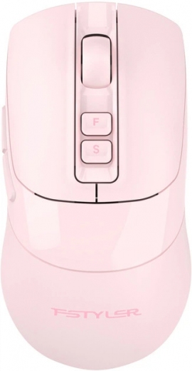 Мышь A4Tech Fstyler FB50C Plus Wireless/Bluetooth Pink  - фото - интернет-магазин электроники и бытовой техники TTT