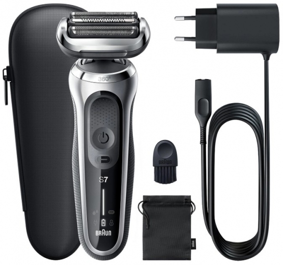 Электробритва BRAUN Series 7 71-S1000s Silver/Black - фото Электробритва BRAUN Series 7 71-S1000s Silver/Black - фото - интернет-магазин электроники и бытовой техники TTT