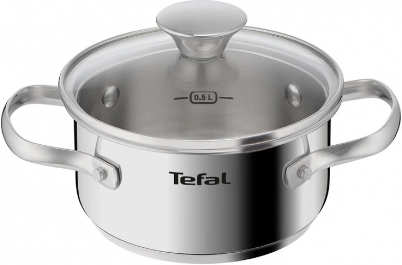 Кастрюля Tefal Minis 1 л (H8743155) - фото - интернет-магазин электроники и бытовой техники TTT