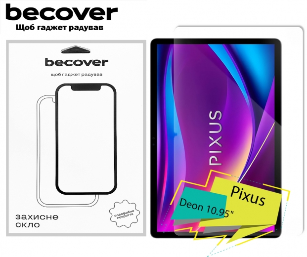 Защитное стекло Becover для Pixus Deon 10.95
