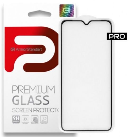 Захисне скло ArmorStandart FG Pro Xiaomi Redmi Note 8 Black - фото - інтернет-магазин електроніки та побутової техніки TTT