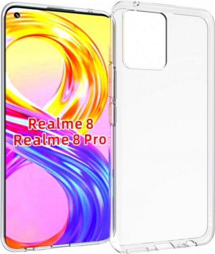 Силиконовый чехол BeCover для Realme 8 / 8 Pro (706936) Transparancy  - фото Силиконовый чехол BeCover для Realme 8 / 8 Pro (706936) Transparancy  - фото - интернет-магазин электроники и бытовой техники TTT