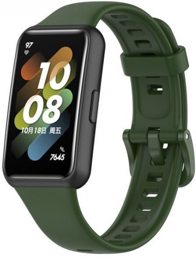 Ремешок BeCover для Huawei Band 7 (709463) Green - фото - интернет-магазин электроники и бытовой техники TTT