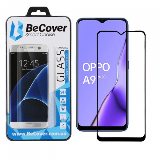 Защитное стекло BeCover для OPPO A9 2020 (704553) Black - фото - интернет-магазин электроники и бытовой техники TTT