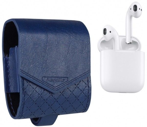 Чехол Baroque i-Smile для Apple AirPods IPH1436 (702344) Blue - фото - интернет-магазин электроники и бытовой техники TTT