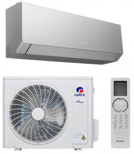Кондиционер Gree GWH18AUDXD-K6DNA2A/I/GWH18AUDXD-K6DNA1A/0 (Clivia) Silver - фото - интернет-магазин электроники и бытовой техники TTT