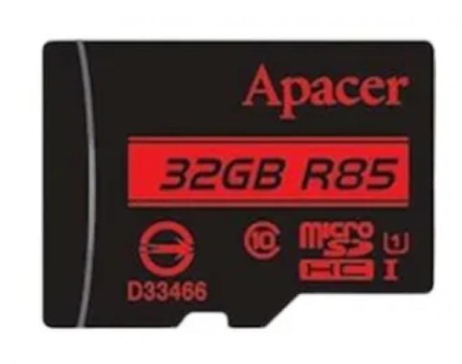 Карта пам'яті Apacer microSDHC 32GB UHS-I Class 10 + SD-adapter (AP32GMCSH10U5-RA) - фото - інтернет-магазин електроніки та побутової техніки TTT