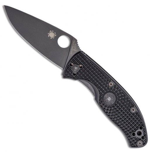 Карманный нож Spyderco Tenacious FRN Black Blade C122PBBK - фото - интернет-магазин электроники и бытовой техники TTT
