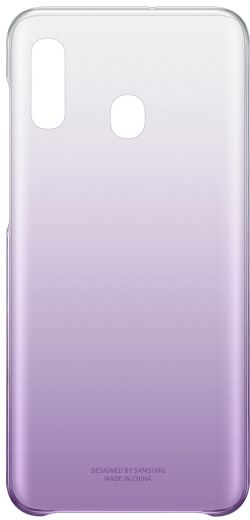 Чохол Samsung Gradation Cover для Samsung Galaxy A20 (EF-AA205CVEGRU) Violet - фото - інтернет-магазин електроніки та побутової техніки TTT