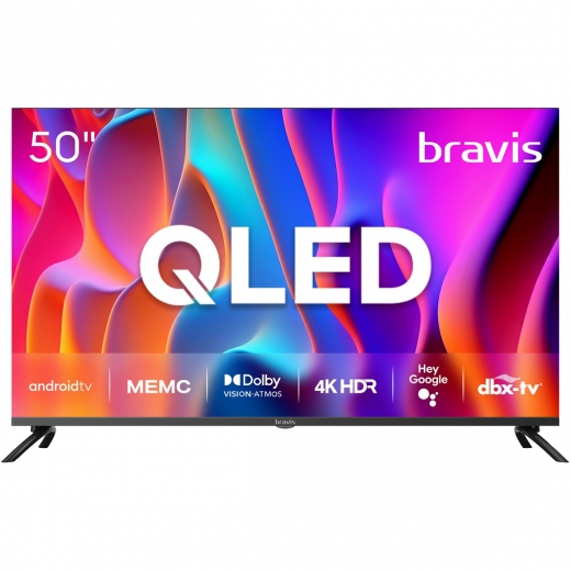 Телевізор Bravis 50K7000Q - фото - інтернет-магазин електроніки та побутової техніки TTT