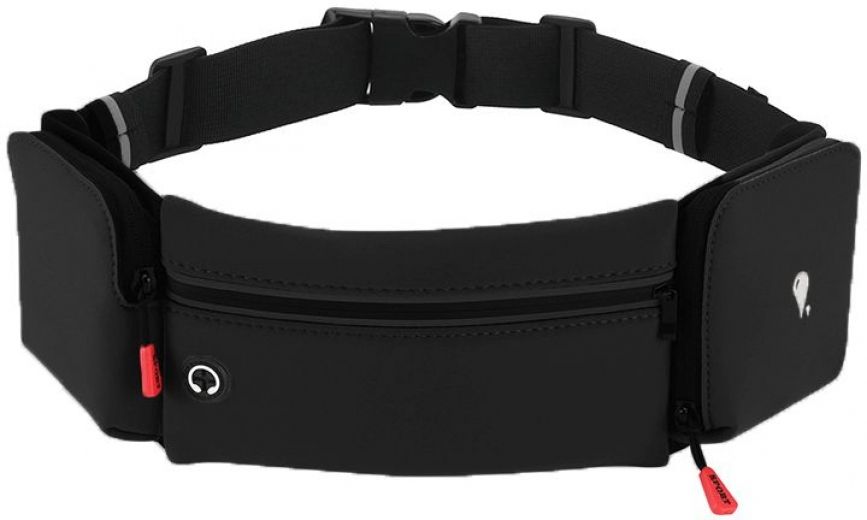 Поясная сумка BeCover DL0007 (706066) Black + подарок органайзер для наушников - фото - интернет-магазин электроники и бытовой техники TTT