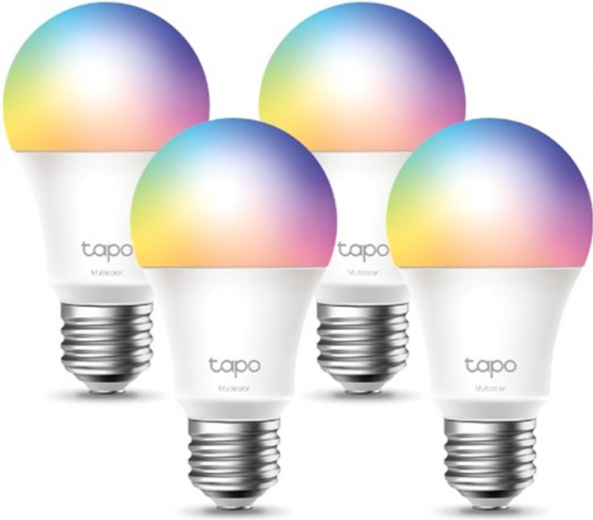 Умная многоцветная Wi-Fi лампа TP-LINK Tapo L530E (4-Pack) - фото Умная многоцветная Wi-Fi лампа TP-LINK Tapo L530E (4-Pack) - фото - интернет-магазин электроники и бытовой техники TTT
