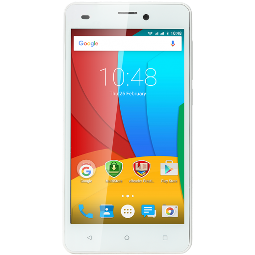 Смартфон Prestigio 3506 Dual White - фото - інтернет-магазин електроніки та побутової техніки TTT