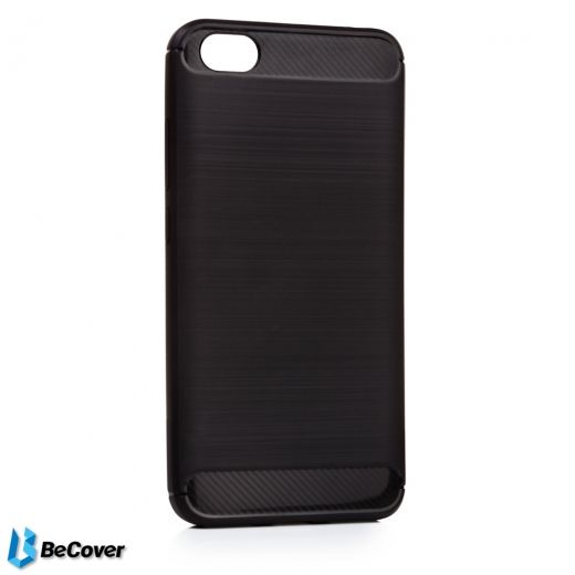 Панель BeCover Carbon Series для Xiaomi Redmi Go (703356) Black - фото - интернет-магазин электроники и бытовой техники TTT