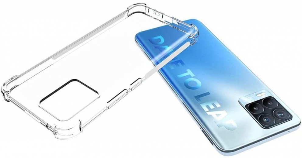 Панель Anti-Shock BeCover для Realme 8 / 8 Pro (706970) Clear  - фото - интернет-магазин электроники и бытовой техники TTT