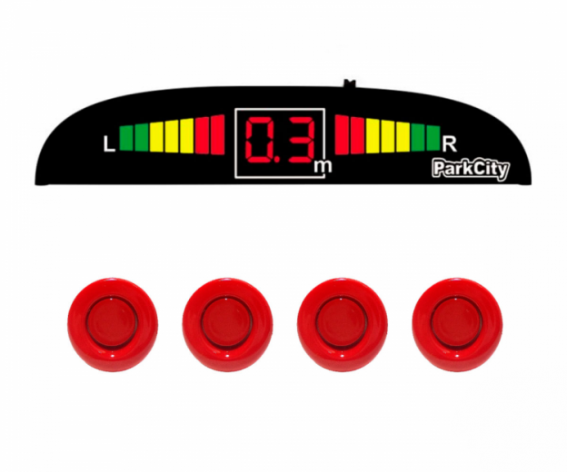 Парковочная система ParkCity Odessa 418/102 Red (00000011465) - фото Парковочная система ParkCity Odessa 418/102 Red (00000011465) - фото - интернет-магазин электроники и бытовой техники TTT