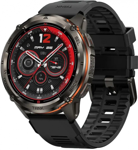 Смарт-часы Kospet Tank T3 Ultra 2 Black - фото - интернет-магазин электроники и бытовой техники TTT