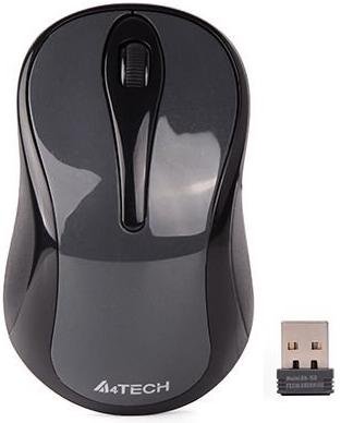 Миша A4Tech G3-280NS Silent Wireless (4711421951005) Glossy grey - фото - інтернет-магазин електроніки та побутової техніки TTT
