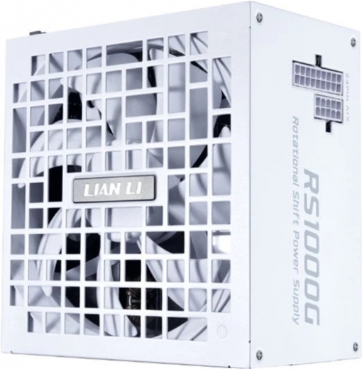 Блок питания Lian Li RS Gold 1000 with Hub, EU Cord (G9P.RS1000G.WH00.EU) White - фото - интернет-магазин электроники и бытовой техники TTT