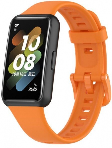 Ремінець BeCover для Huawei Band 7 (709470) Orange - фото - інтернет-магазин електроніки та побутової техніки TTT