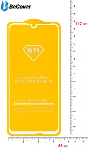 Защитное стекло BeCover Full Glue & Cover для Huawei P Smart 2019 (BC_703137) White - фото - интернет-магазин электроники и бытовой техники TTT