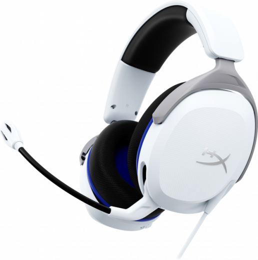 Навушники HyperX Cloud Stinger 2 Core for PlayStation (6H9B5AA) White  - фото Навушники HyperX Cloud Stinger 2 Core for PlayStation (6H9B5AA) White  - фото - інтернет-магазин електроніки та побутової техніки TTT