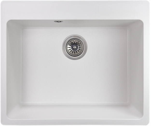 Кухонная мойка Interline CAVA MAXI White - фото Кухонная мойка Interline CAVA MAXI White - фото - интернет-магазин электроники и бытовой техники TTT