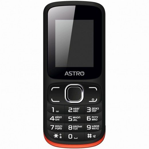 Мобильный телефон Astro A177 Black/Red - фото Мобильный телефон Astro A177 Black/Red - фото - интернет-магазин электроники и бытовой техники TTT
