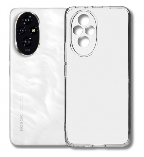 Панель BeCover для Honor 200 (714943) Transparancy - фото - интернет-магазин электроники и бытовой техники TTT