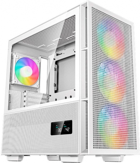 Корпус DeepCool CH560 Digital (R-CH560-WHAPE4D-G-1) White - фото - інтернет-магазин електроніки та побутової техніки TTT