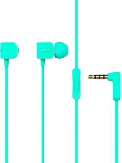 Навушники Remax RM-502 Earphone Blue - фото - інтернет-магазин електроніки та побутової техніки TTT