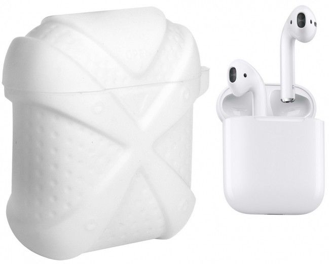 Чехол X-Men i-Smile для Apple AirPods IPH1438 (702340) White - фото - интернет-магазин электроники и бытовой техники TTT