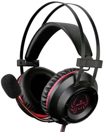 Наушники Real-El GDX-7450 (EL124100039) Black-red - фото Наушники Real-El GDX-7450 (EL124100039) Black-red - фото - интернет-магазин электроники и бытовой техники TTT