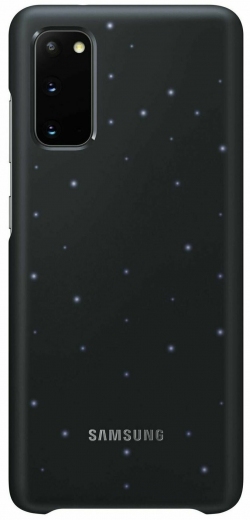 Панель Samsung LED Cover для Samsung Galaxy S20 (EF-KG980CBEGRU) Black - фото - інтернет-магазин електроніки та побутової техніки TTT