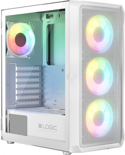 Корпус Logic Concept Portos ARGB Midi (AT-PORTOS-20-0000000-0002) White  - фото Корпус Logic Concept Portos ARGB Midi (AT-PORTOS-20-0000000-0002) White  - фото - интернет-магазин электроники и бытовой техники TTT