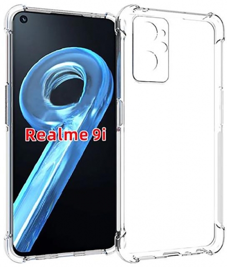 Панель BeCover Anti-Shock для Realme 9i (708924) Clear - фото - інтернет-магазин електроніки та побутової техніки TTT