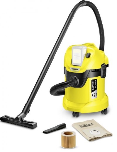 Пылесос Karcher WD 3 Battery (1.629-910.0) - фото Пылесос Karcher WD 3 Battery (1.629-910.0) - фото - интернет-магазин электроники и бытовой техники TTT