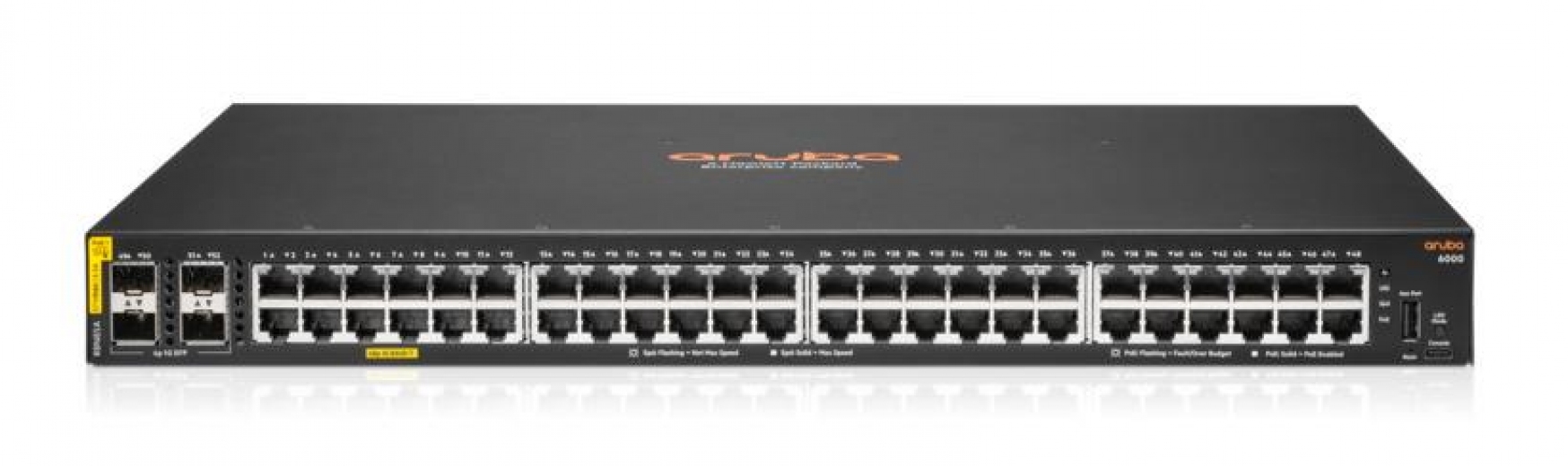 Коммутатор HPE Aruba 6000 48G CL4 4SFP Switch R8N85A (RSVLC-1810) - фото - интернет-магазин электроники и бытовой техники TTT